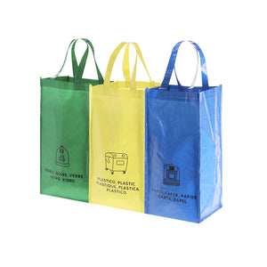 Tassenset Lopack beige onbedrukt
