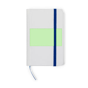 Notitieblok Yakis wit/rood 1 kleur