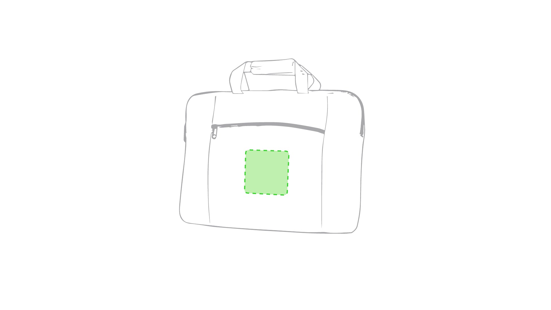 Laptoptas Xenac rood 1 kleur