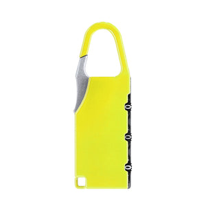 Hangslot Zanex geel 1 kleur