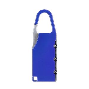 Hangslot Zanex blauw onbedrukt