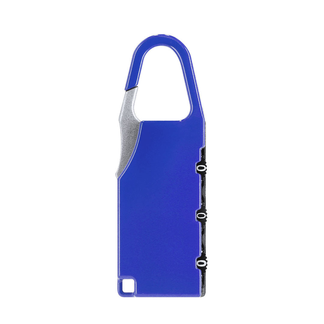 Hangslot Zanex blauw onbedrukt