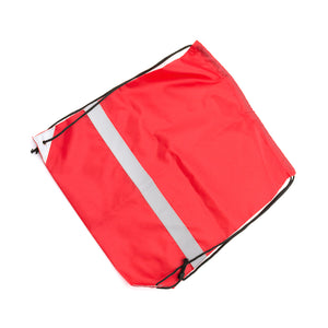 Trekkoordtas Lemap rood 1 kleur