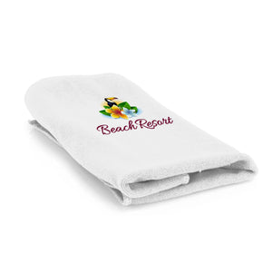 Absorberende handdoek Kotto groen 1 kleur