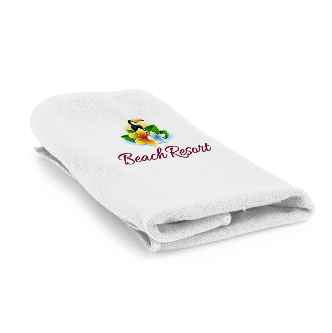 Absorberende handdoek Kotto groen 1 kleur