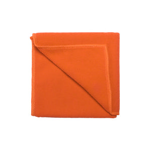 Absorberende handdoek Kotto oranje onbedrukt