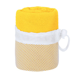 Absorberende handdoek Gymnasio wit 1 kleur