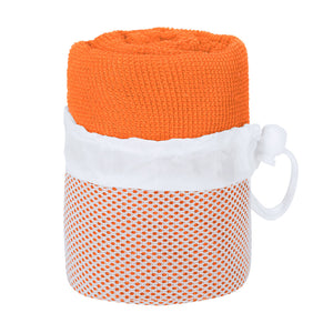 Absorberende handdoek Gymnasio blauw onbedrukt