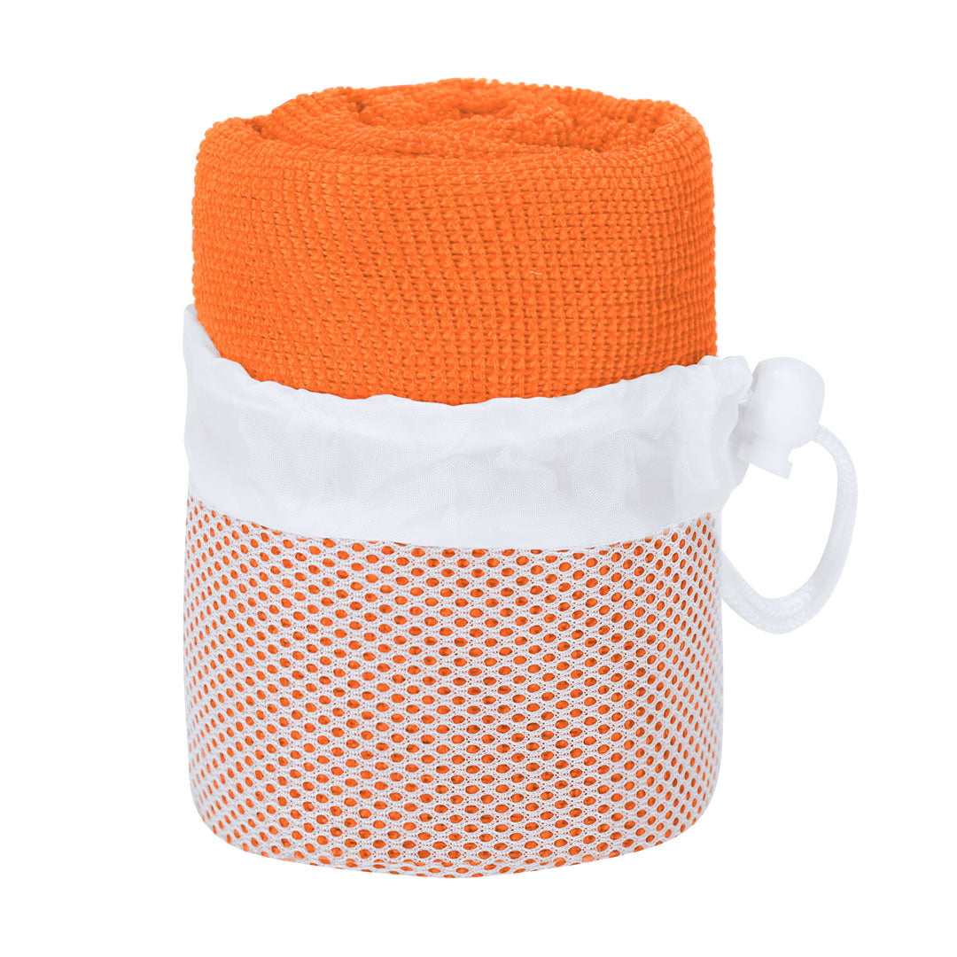Absorberende handdoek Gymnasio blauw onbedrukt