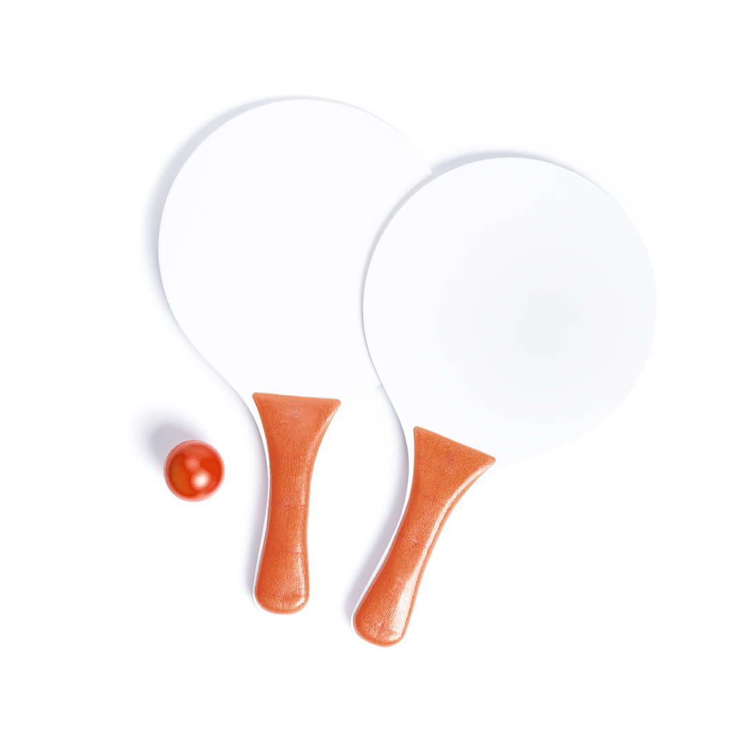 Beachrackets Cupsol blauw onbedrukt