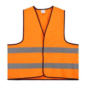 Veiligheidsvest geel onbedrukt 12878