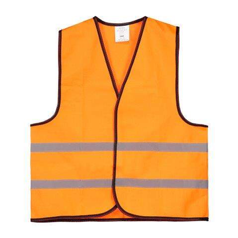 Veiligheidsvest kind geel onbedrukt 12879