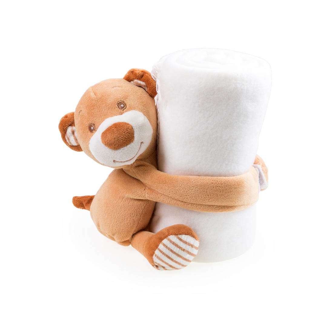Deken Yogui beige onbedrukt