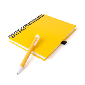 Notitieboek Koguel oranje 1 kleur