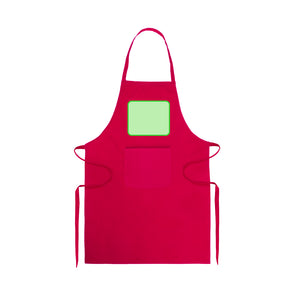 Schort Xigor wit 2 kleuren