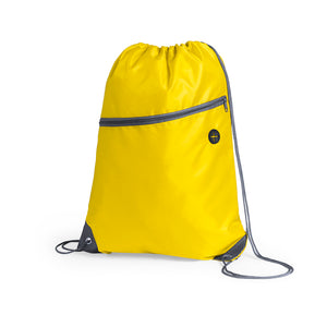 Trekkoordtas messen wit 1 kleur