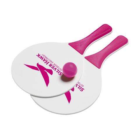 BeachTennis strandspel rood 1 kleur 1462