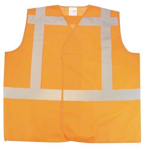 RWS veiligheidsvest oranje onbedrukt 10603