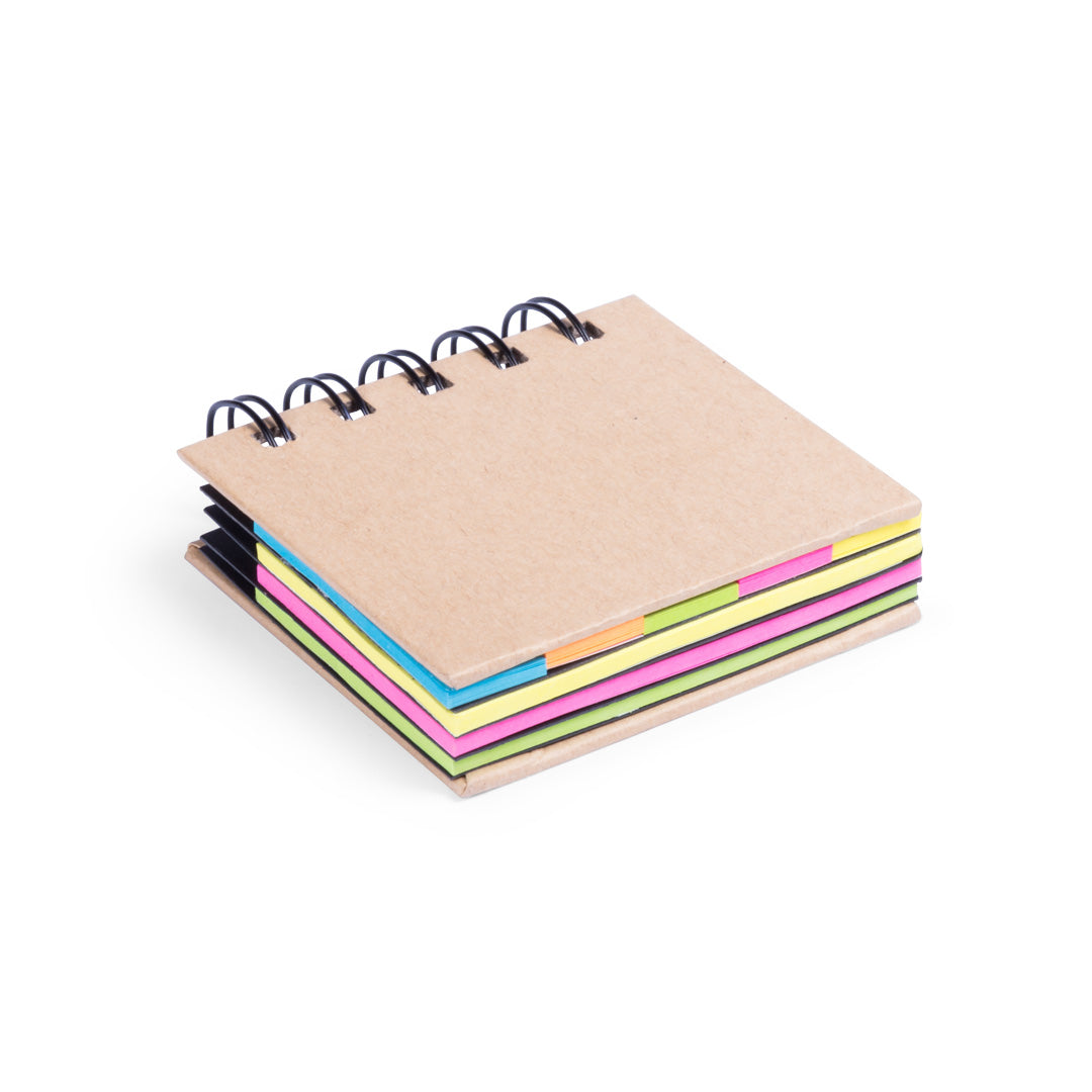 Plaknotitieblok Laska beige onbedrukt