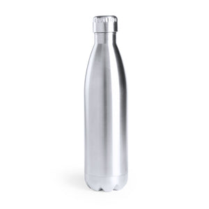 Geïsoleerde herbruikbare fles Zolop zilver onbedrukt