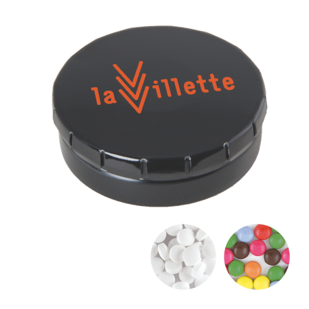 Rond click clack blik mints  72usample