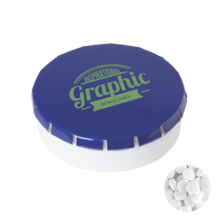 Rond click clack blik mints  72usample