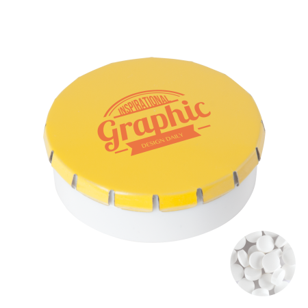 Rond click clack blik mints  72usample