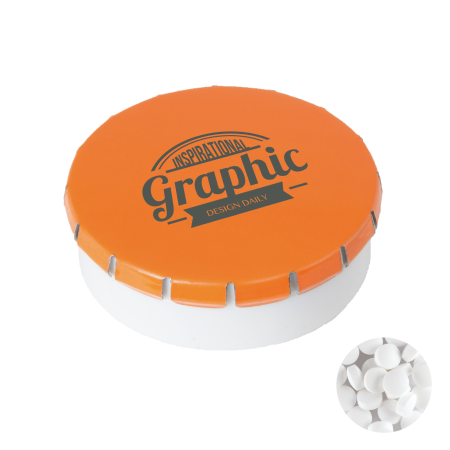 Rond click clack blik mints  72usample