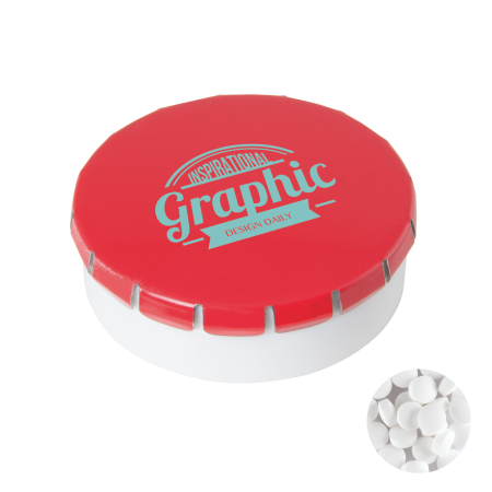 Rond click clack blik mints  72usample