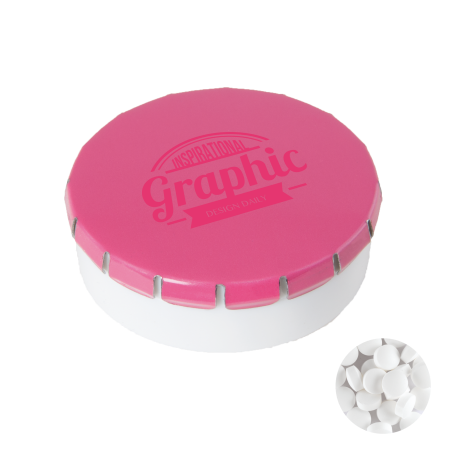 Rond click clack blik mints  72usample