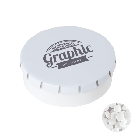 Rond click clack blik mints  72usample