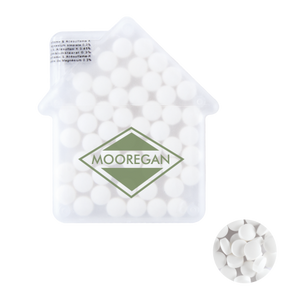 Hart mintdispenser met mints bedrukken