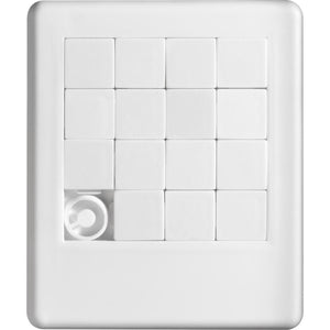 Schuifpuzzel met logo