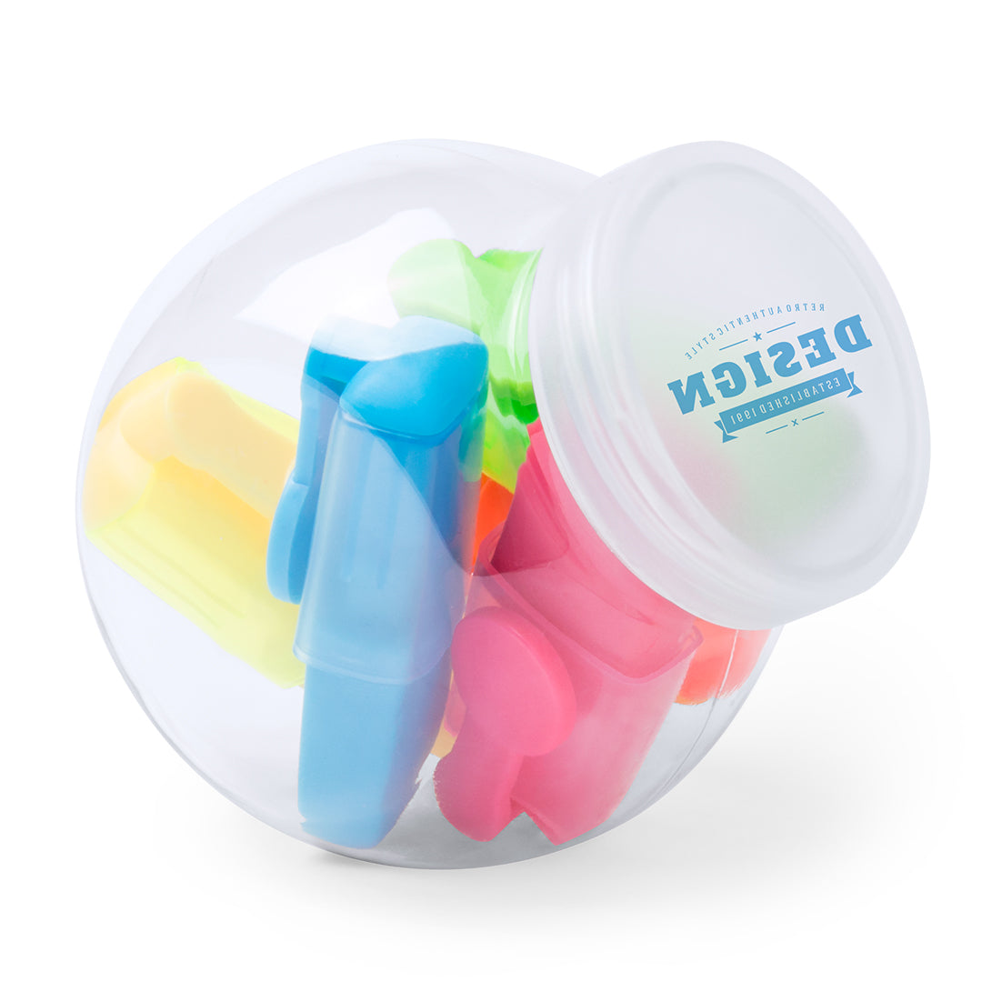 Markeerstiftset Layax meerkleurig 2 kleuren