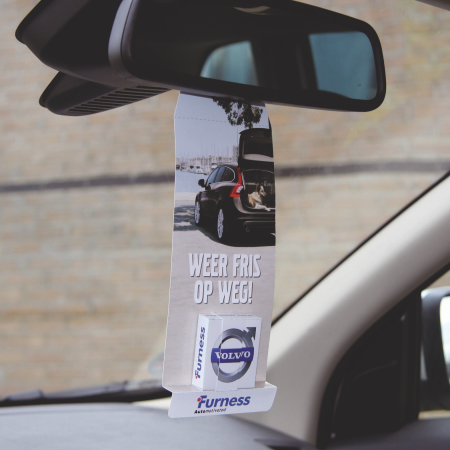 Autospiegelhanger met mints bedrukken