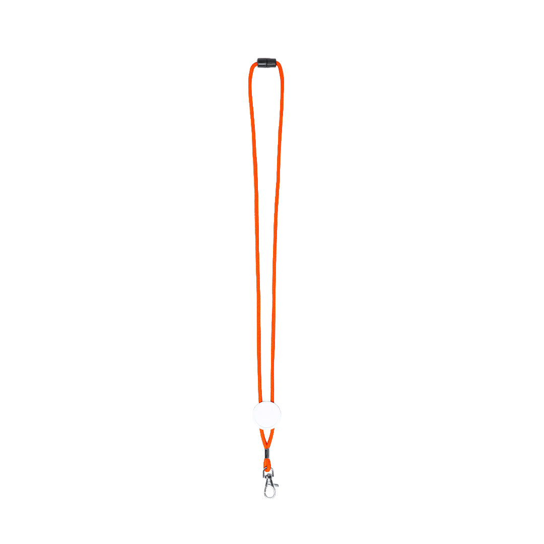 Lanyard Perux blauw onbedrukt