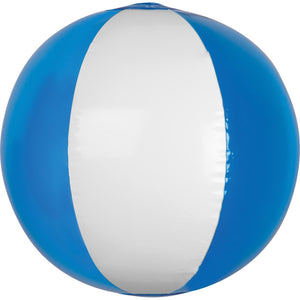 Strandbal bicolor rood 1 kleur 12024