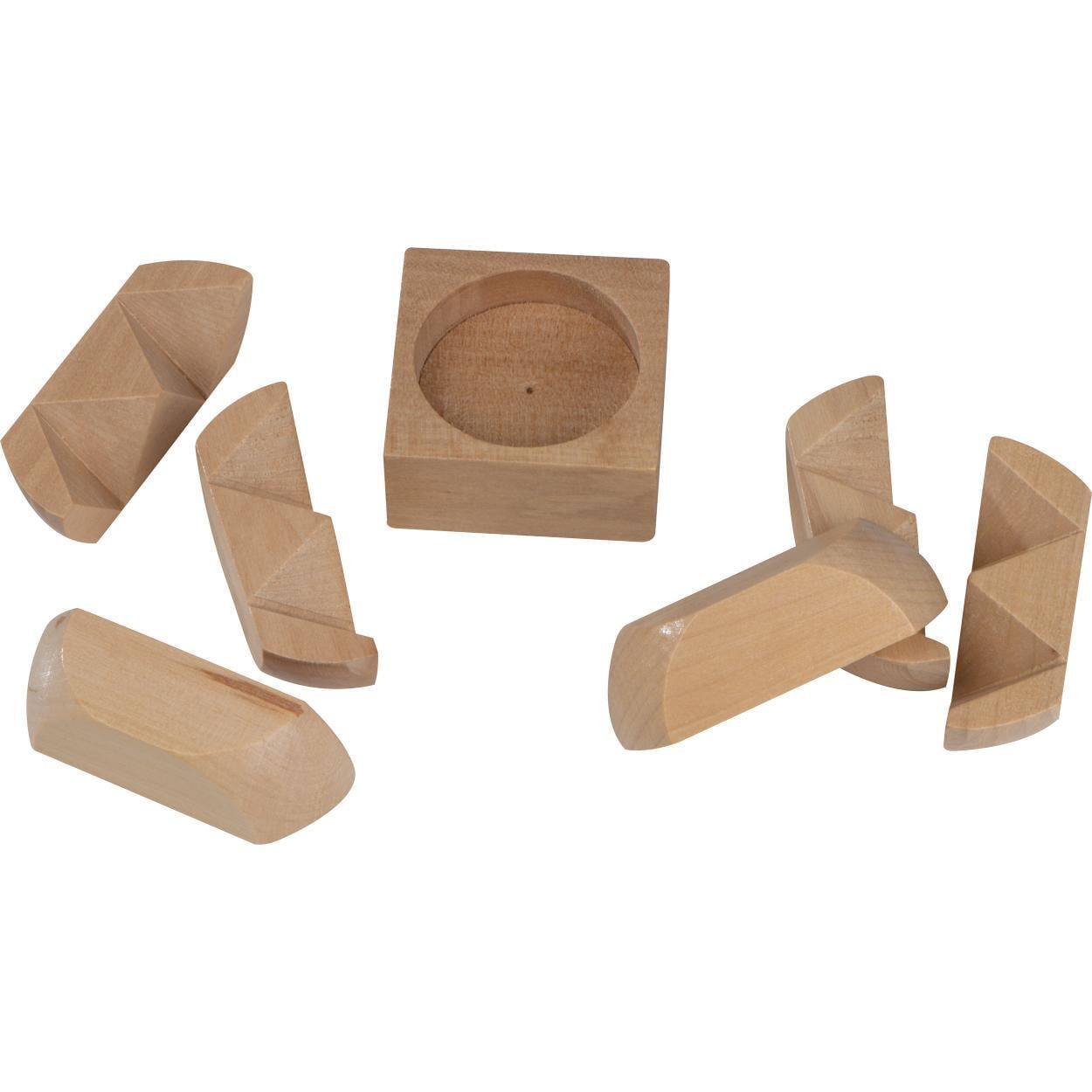 Geduldspel van hout sample