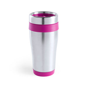 Geïsoleerde beker Fresno fuchsia 1 kleur