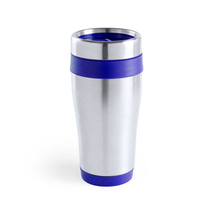 Geïsoleerde beker Fresno blauw Graveren
