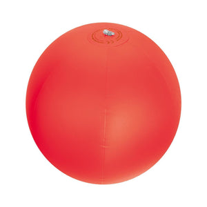 Opblaasbare strandbal rood 1 kleur 8610