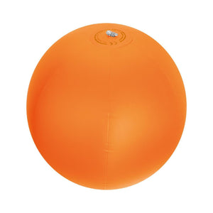 Opblaasbare strandbal oranje 1 kleur 8608