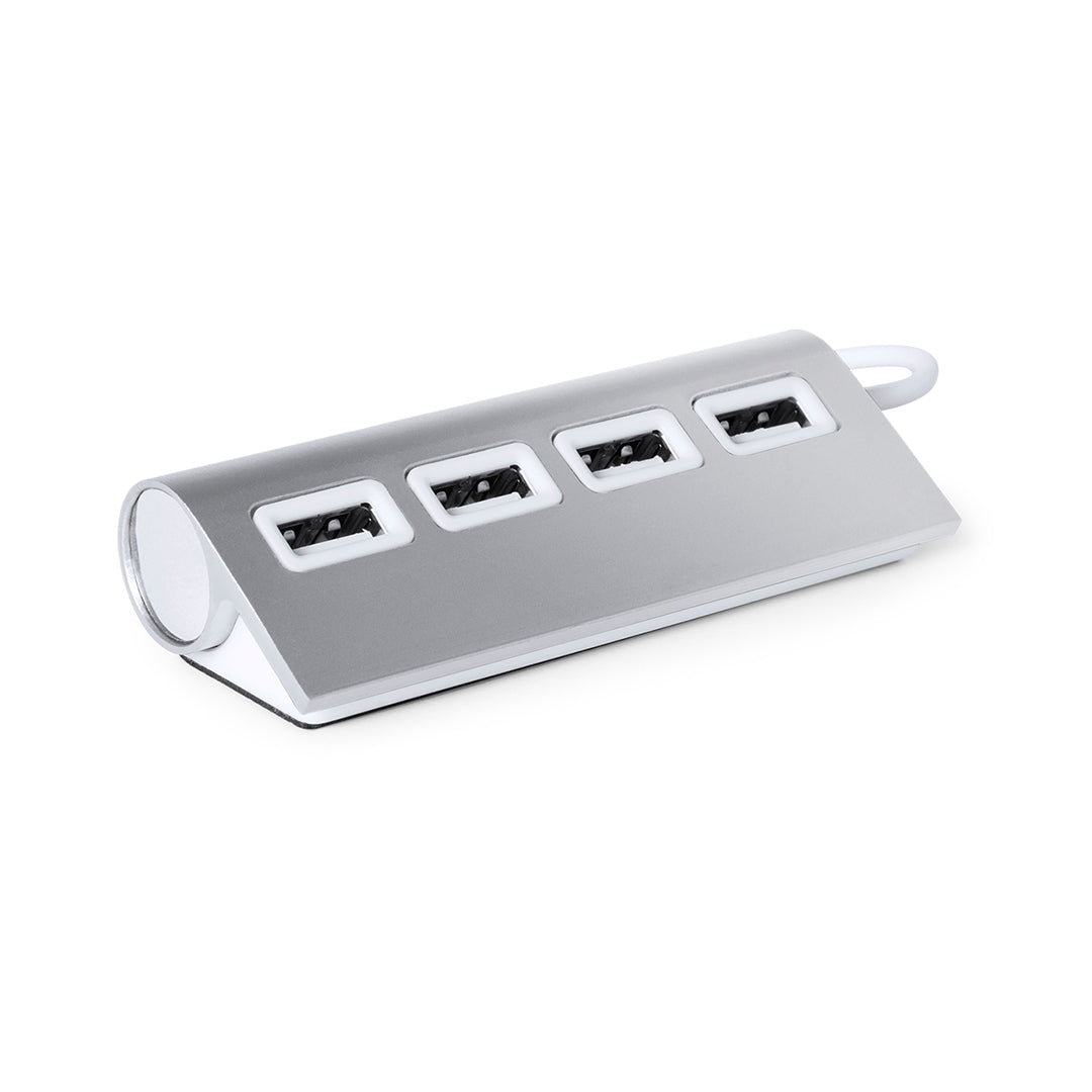 USB-hub Weeper blauw Graveren