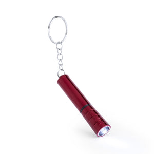 Sleutelhanger met zaklamp Flonse zwart 1 kleur