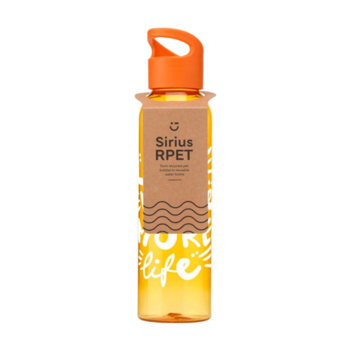 RPET Sirius waterfles sample