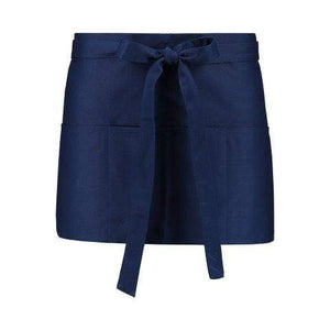 Sloof kort blauw onbedrukt 11658