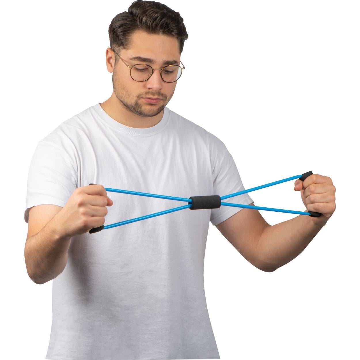 Fitness elastiek met softgrepen sample