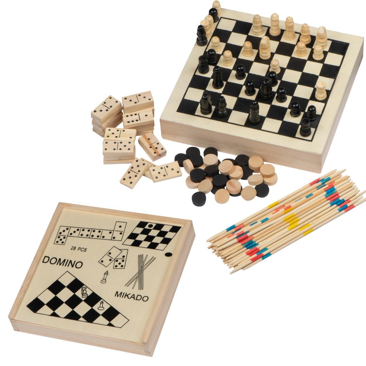 Spellendoos van hout bedrukken