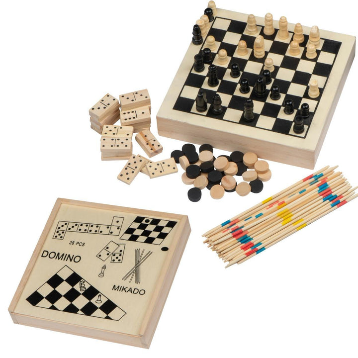 Spellendoos van hout sample