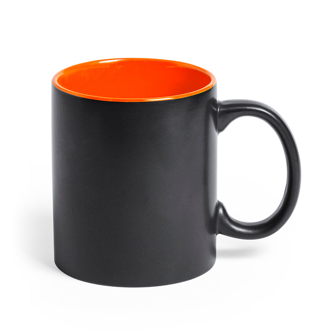 Mok Bafy oranje 1 kleur
